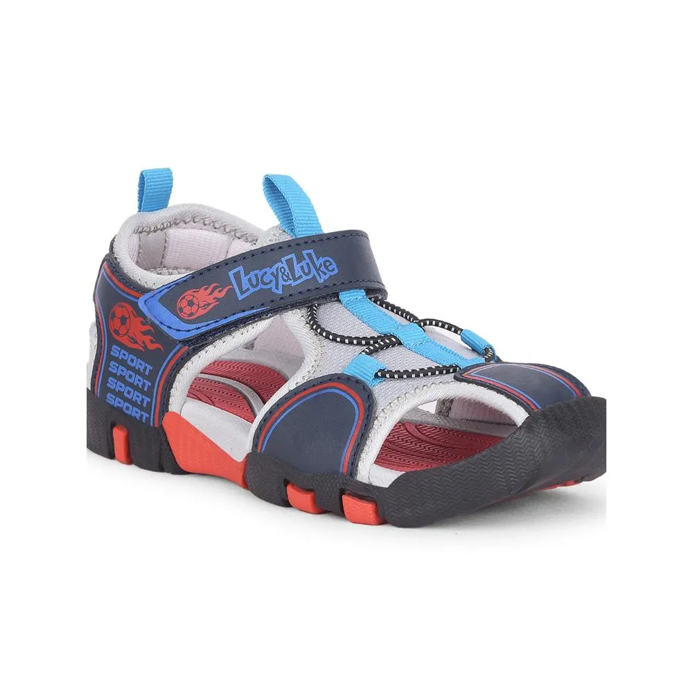 Lucy & Luke By Liberty Kids FLOATS-1 Grey Casual Sandal
