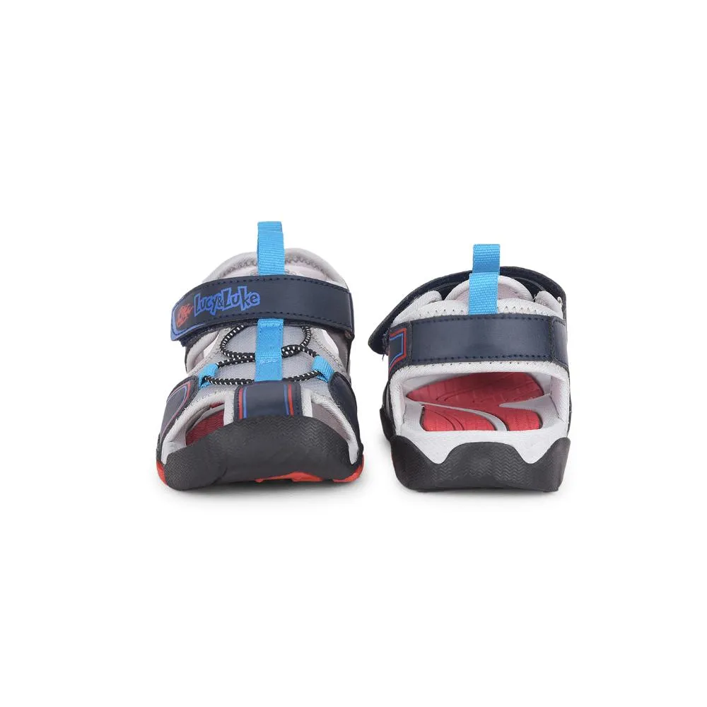 Lucy & Luke By Liberty Kids FLOATS-1 Grey Casual Sandal