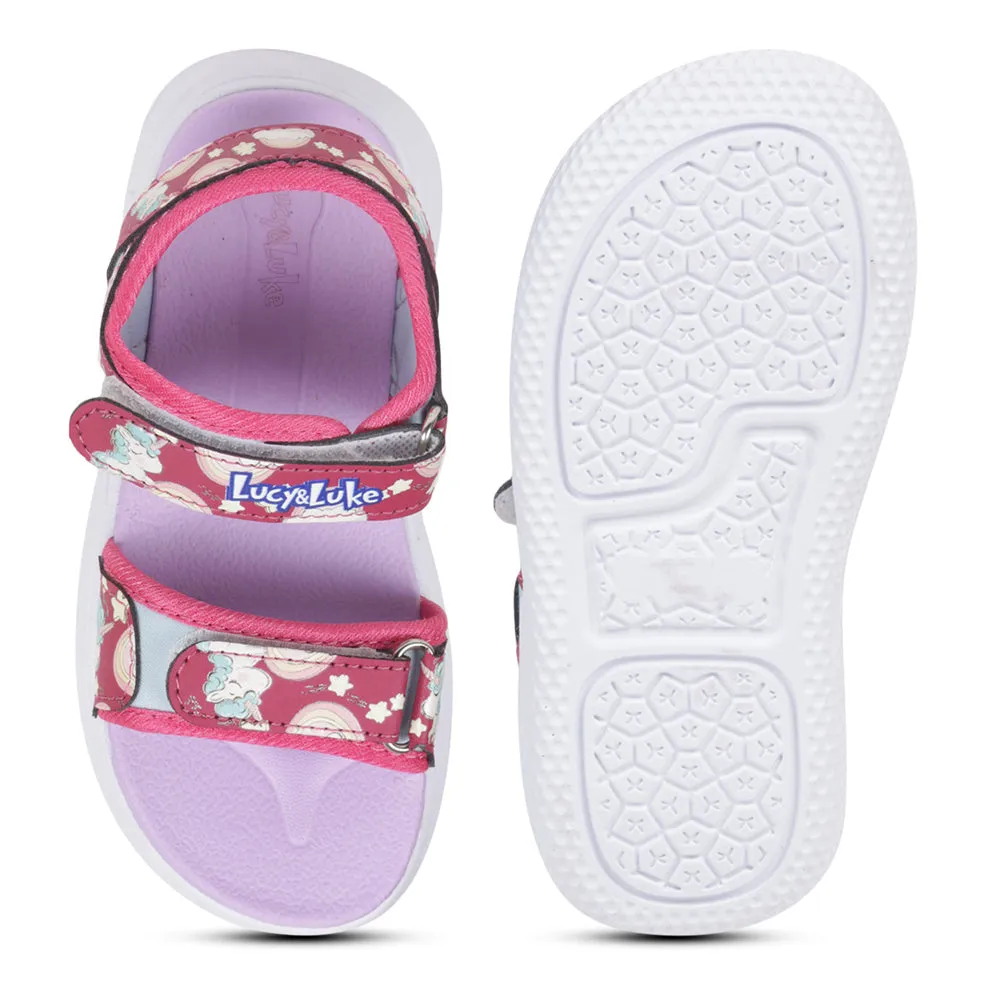 Lucy & Luke By Liberty Kids HIPPO-16 Pink Casual Sandal