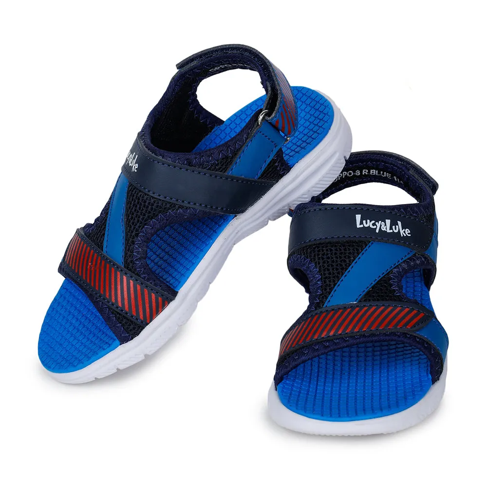 Lucy & Luke (R.Blue) Casual Sandal For Kids OPPO-8 By Liberty