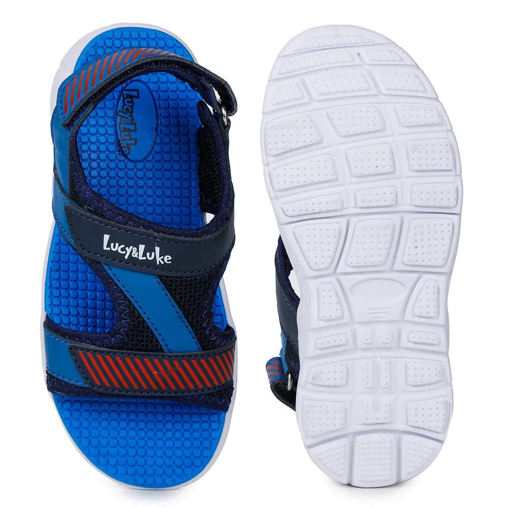 Lucy & Luke (R.Blue) Casual Sandal For Kids OPPO-8 By Liberty