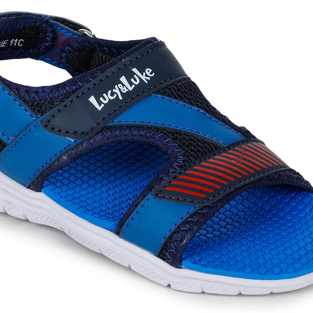 Lucy & Luke (R.Blue) Casual Sandal For Kids OPPO-8 By Liberty