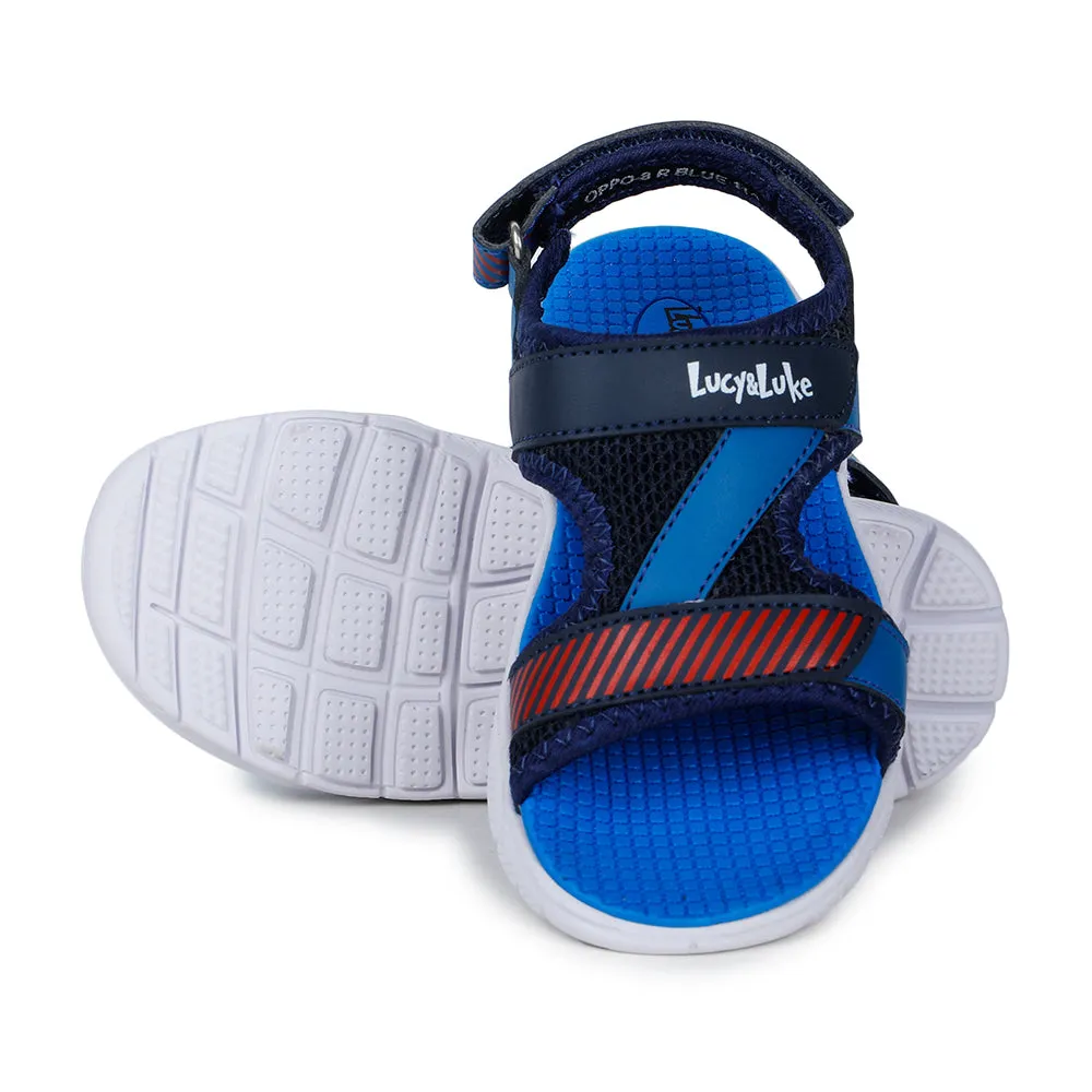 Lucy & Luke (R.Blue) Casual Sandal For Kids OPPO-8 By Liberty
