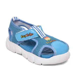 Lucy & Luke (Sky Blue) Casual Sandal For Kids FLYNN-29 By Liberty