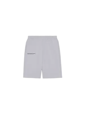 Mens 365 Midweight Long Shorts—grey marl