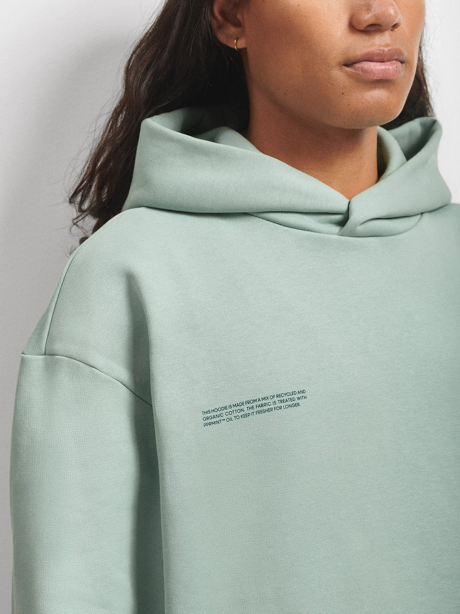Mens DNA Hoodie—eucalyptus blue
