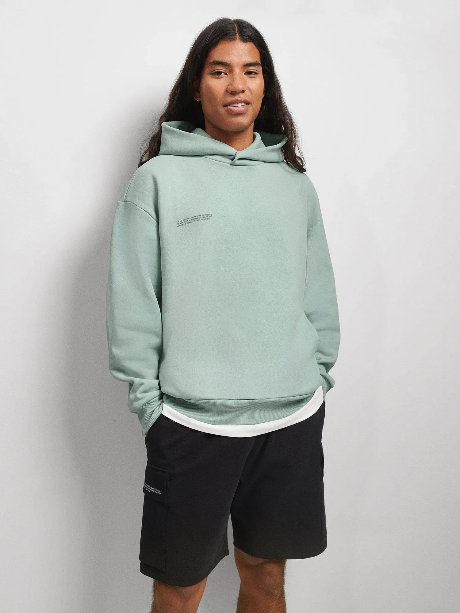 Mens DNA Hoodie—eucalyptus blue