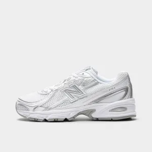New Balance U740 / White / Silver Metallic
