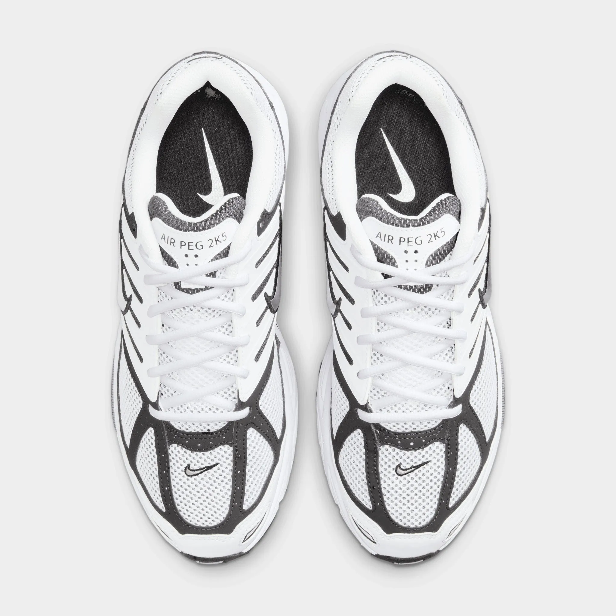 Nike Air Peg 2K5 White / Metallic Silver - Black