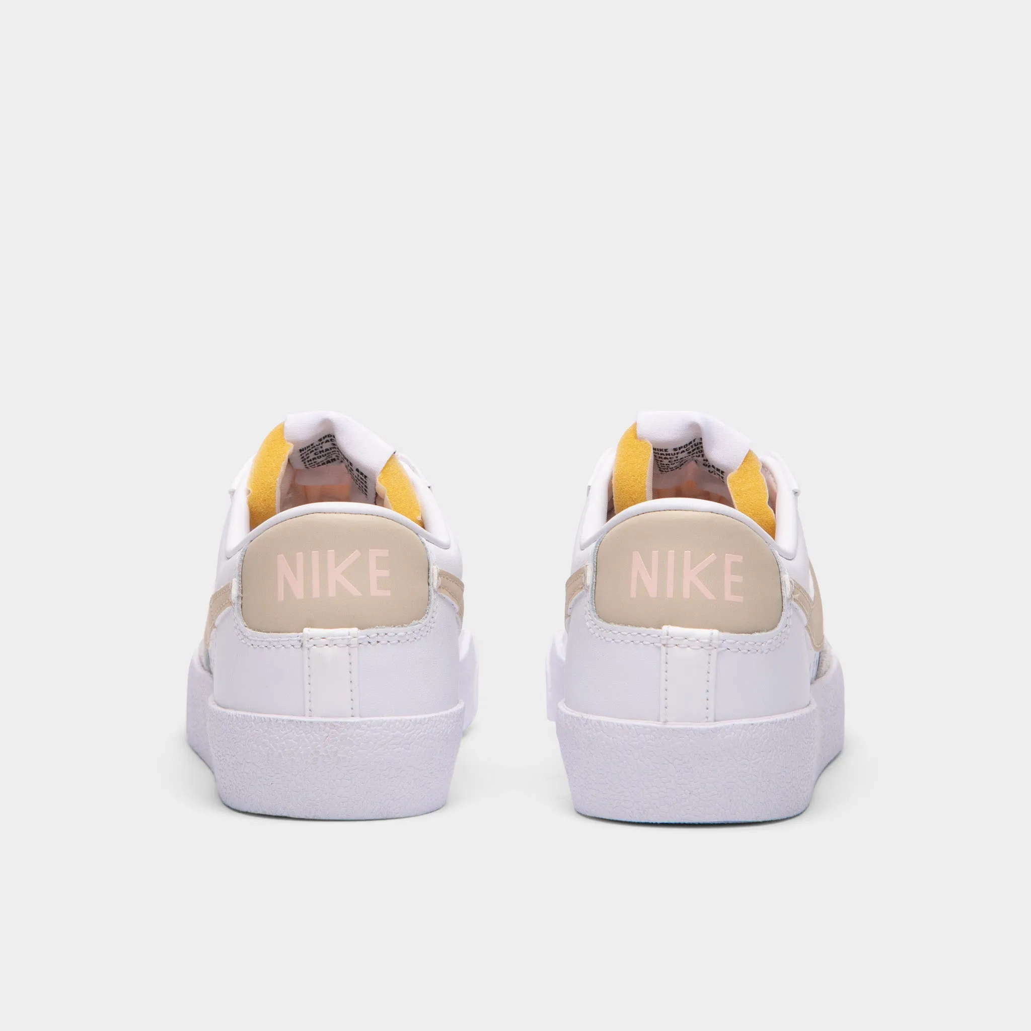 Nike Women's Blazer Low '77 White / Pale Coral - Black