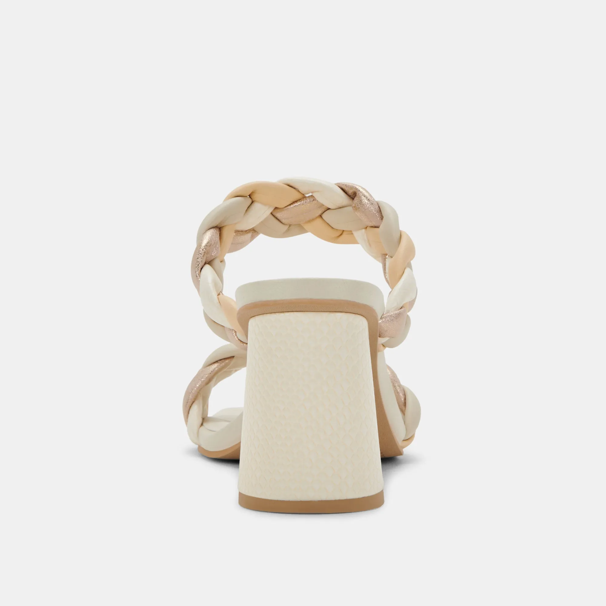 PAILY HEELS IVORY MULTI STELLA - re:vita