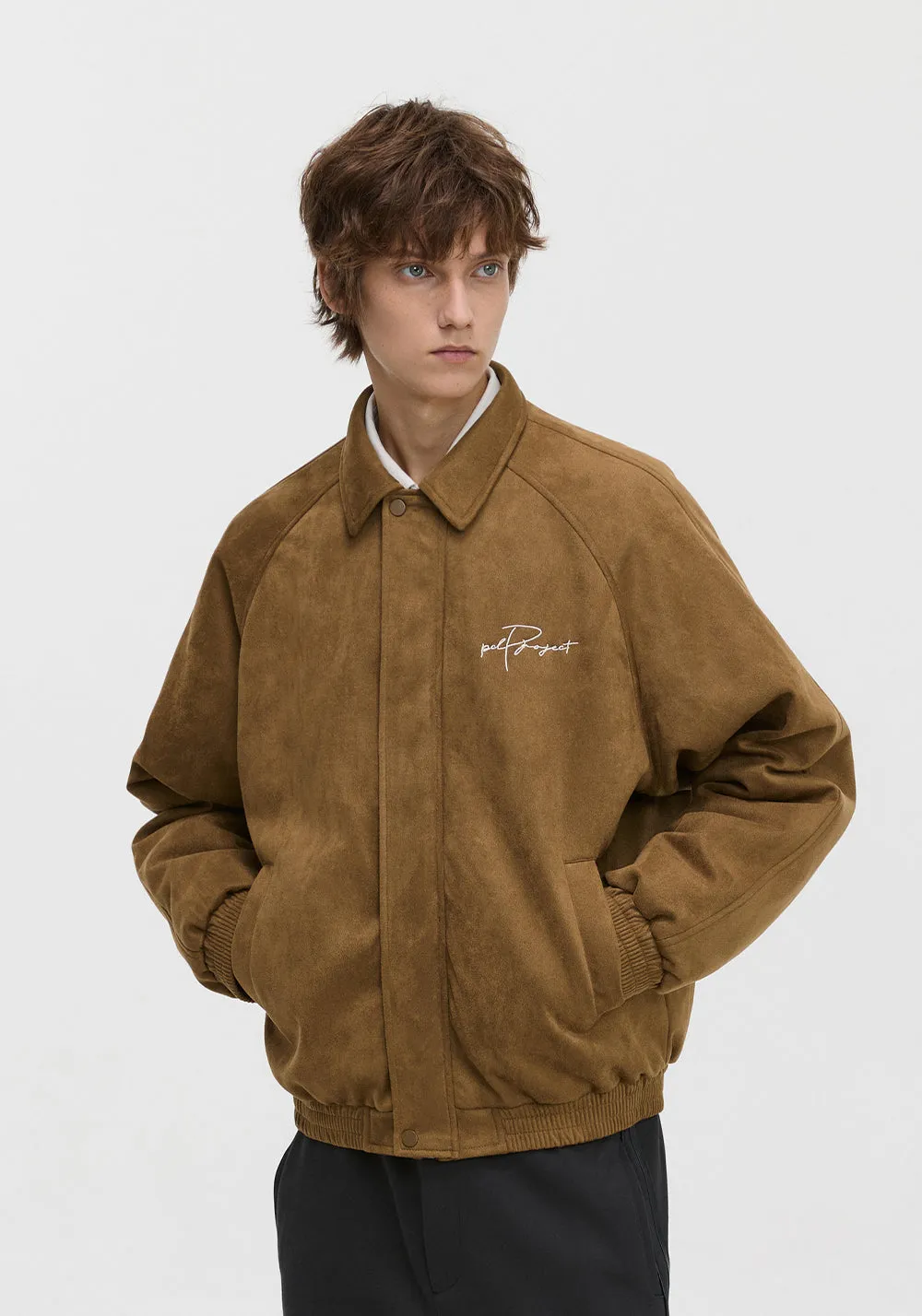 PCLP Suede Jacket Down Jacket