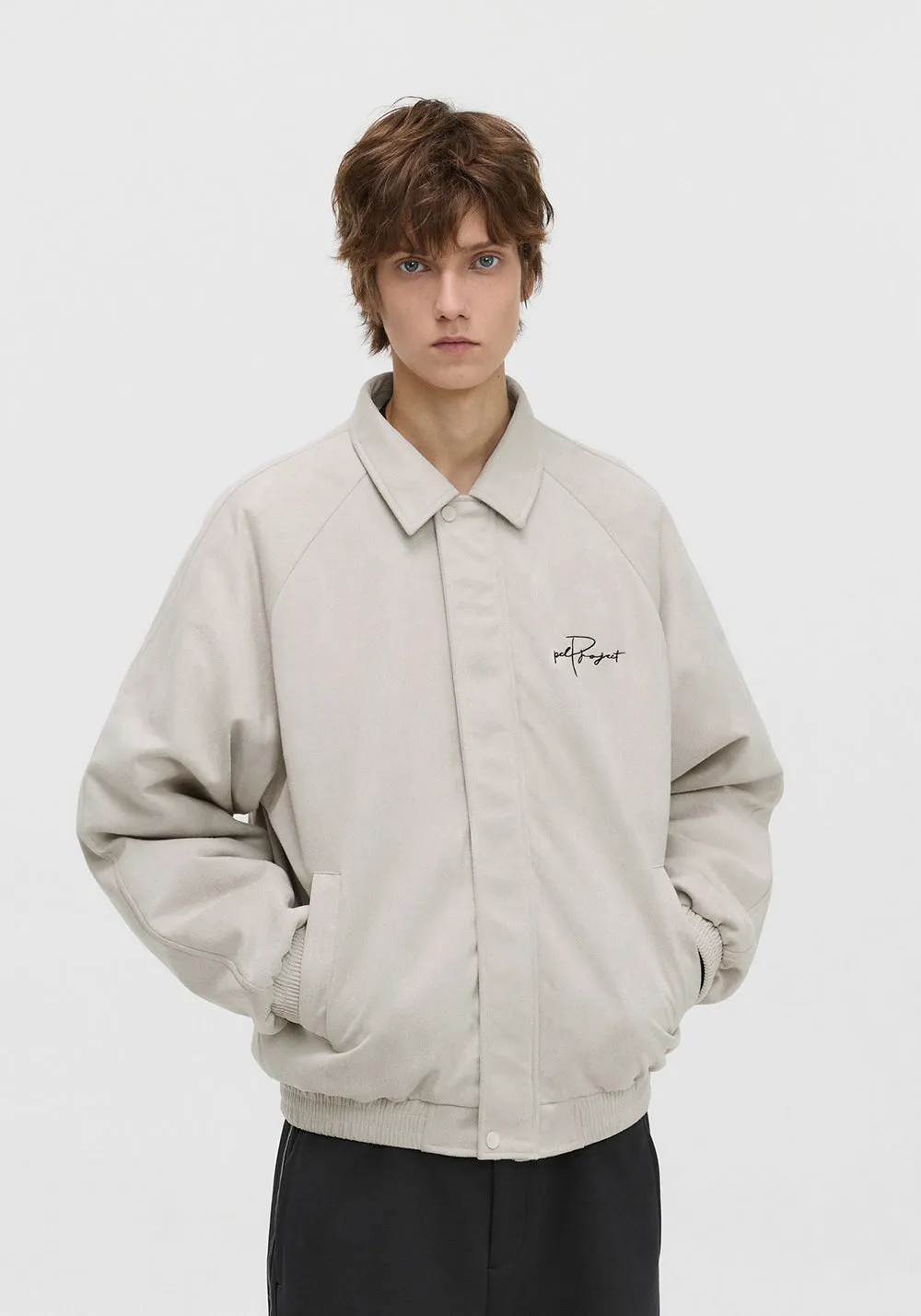 PCLP Suede Jacket Down Jacket