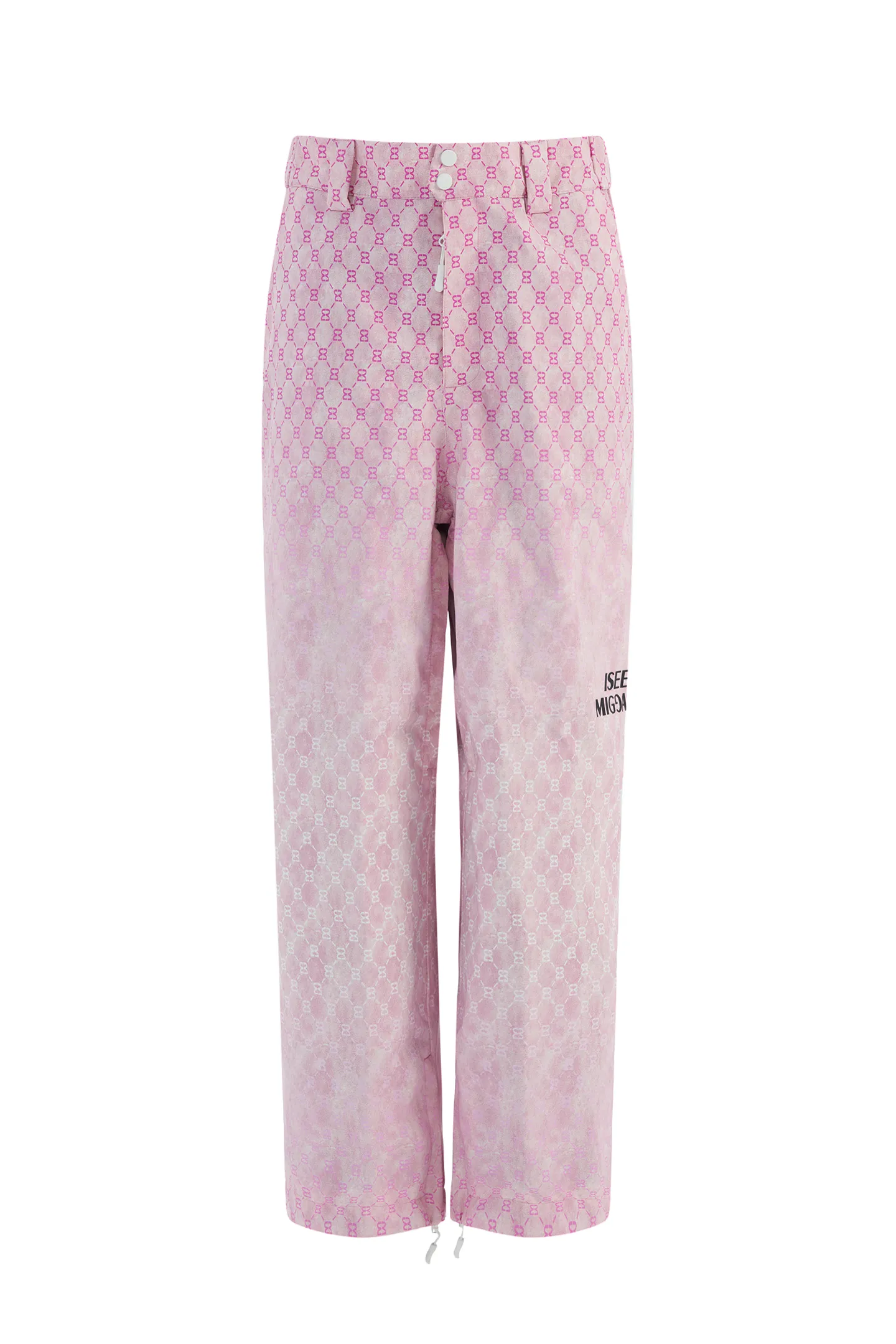 [Pink Old Flower] Ski Suit Punching Jacket