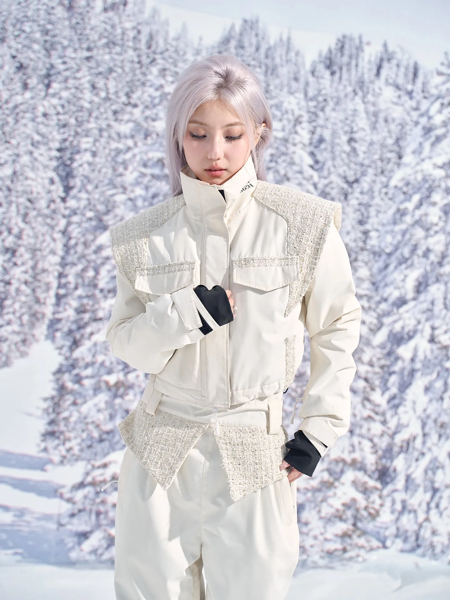 Platinum Chanel Style Jacket