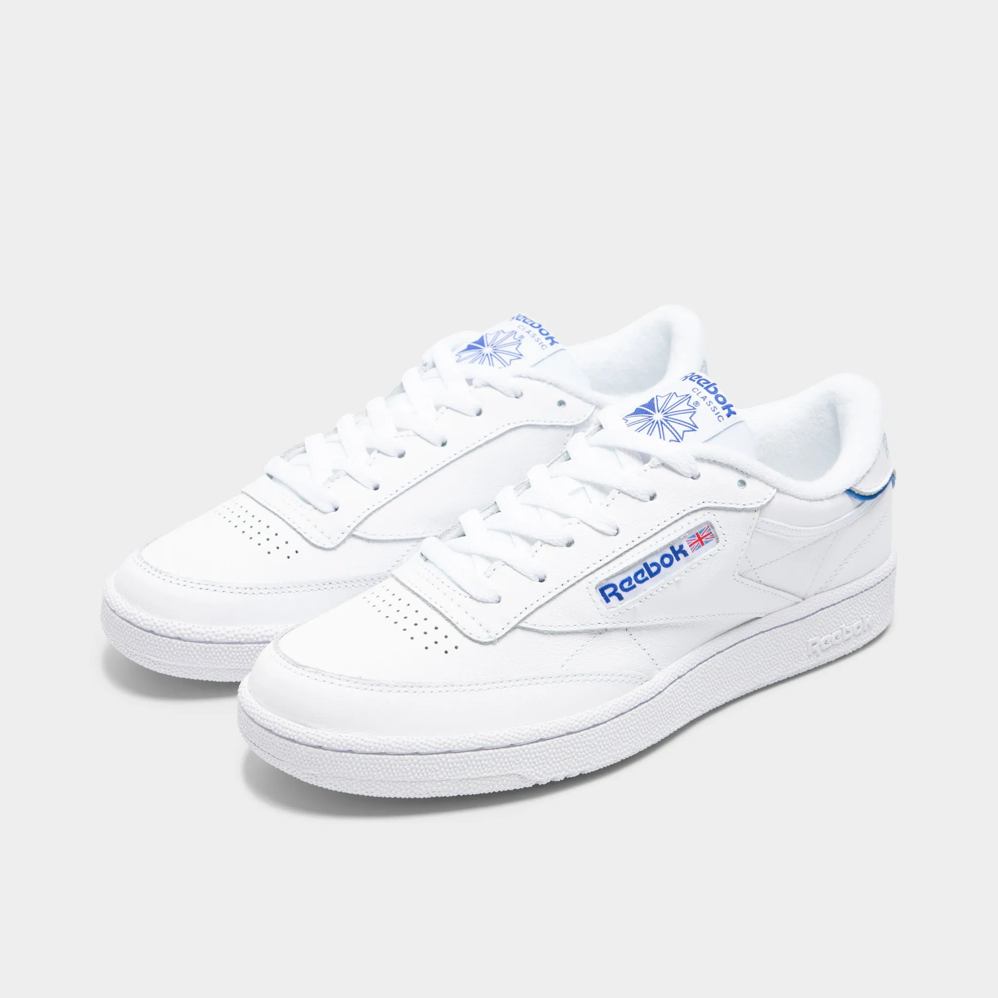 Reebok Club C 85 White / White - Optimum Blue