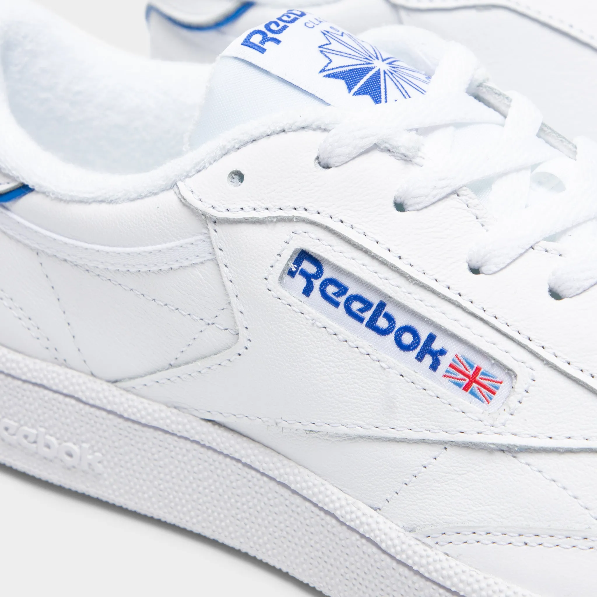 Reebok Club C 85 White / White - Optimum Blue