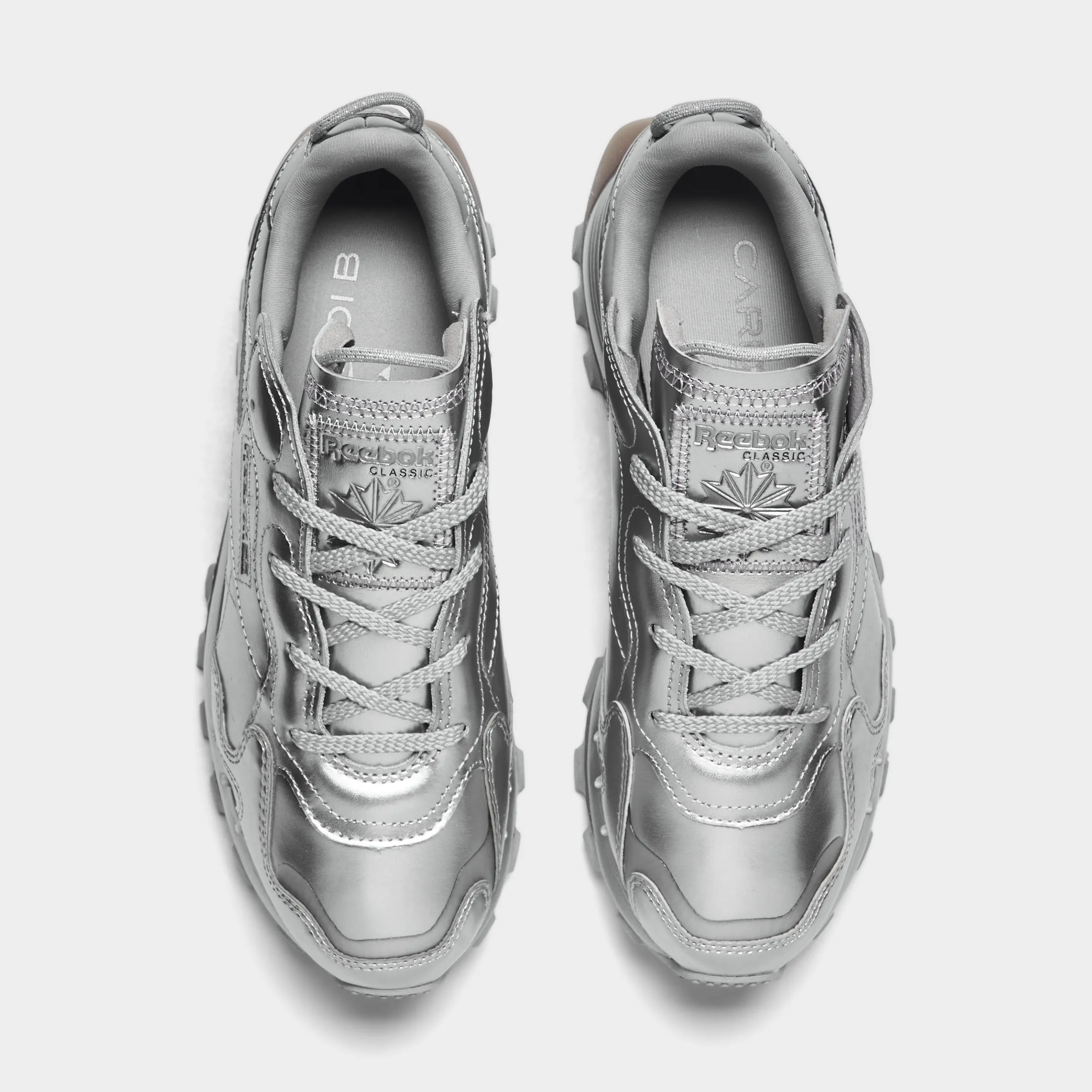 Reebok x Cardi B Women's Classic Leather Pewter / Black