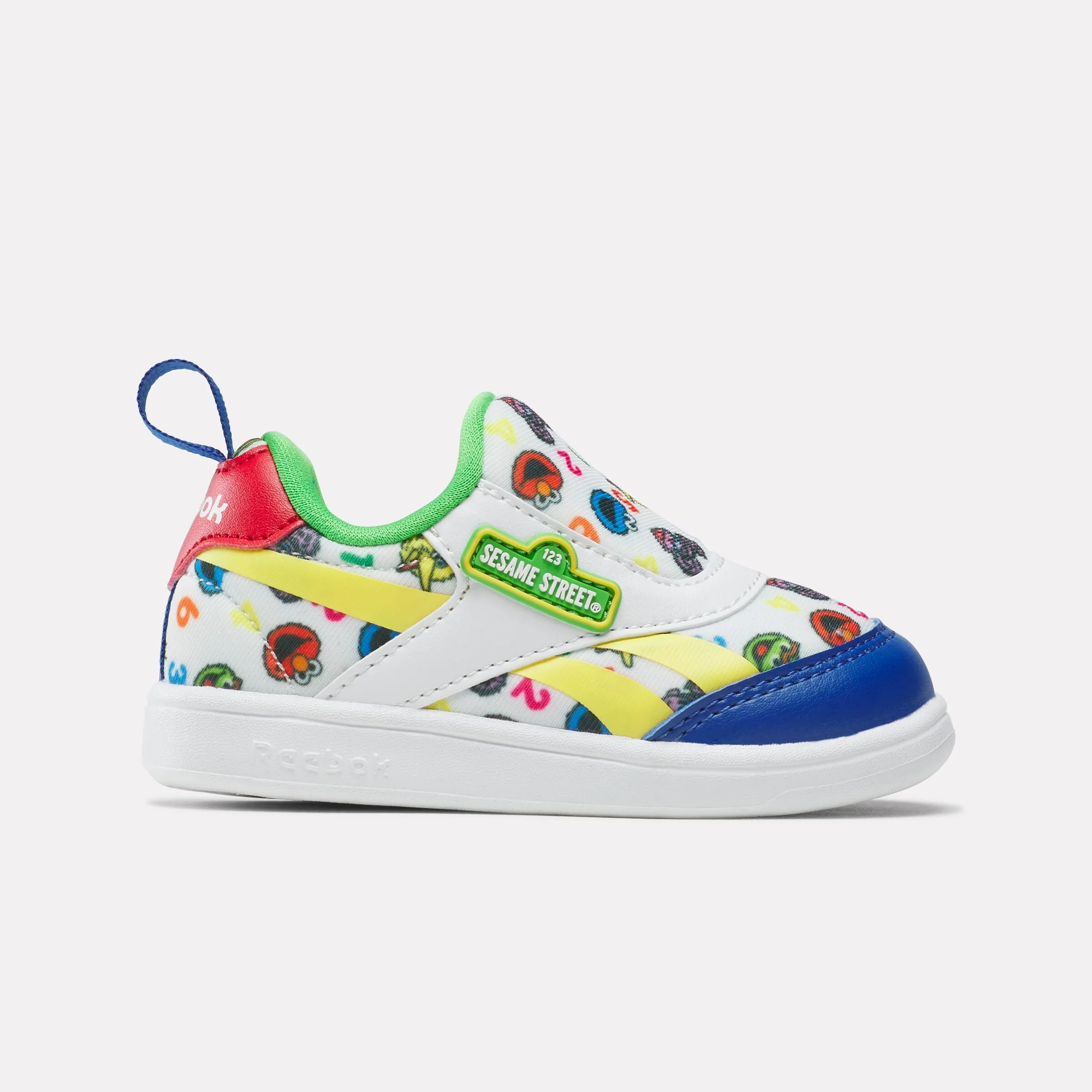 Reebok X Sesame Street Club C Revenge Slip-On White/Green/Yellow