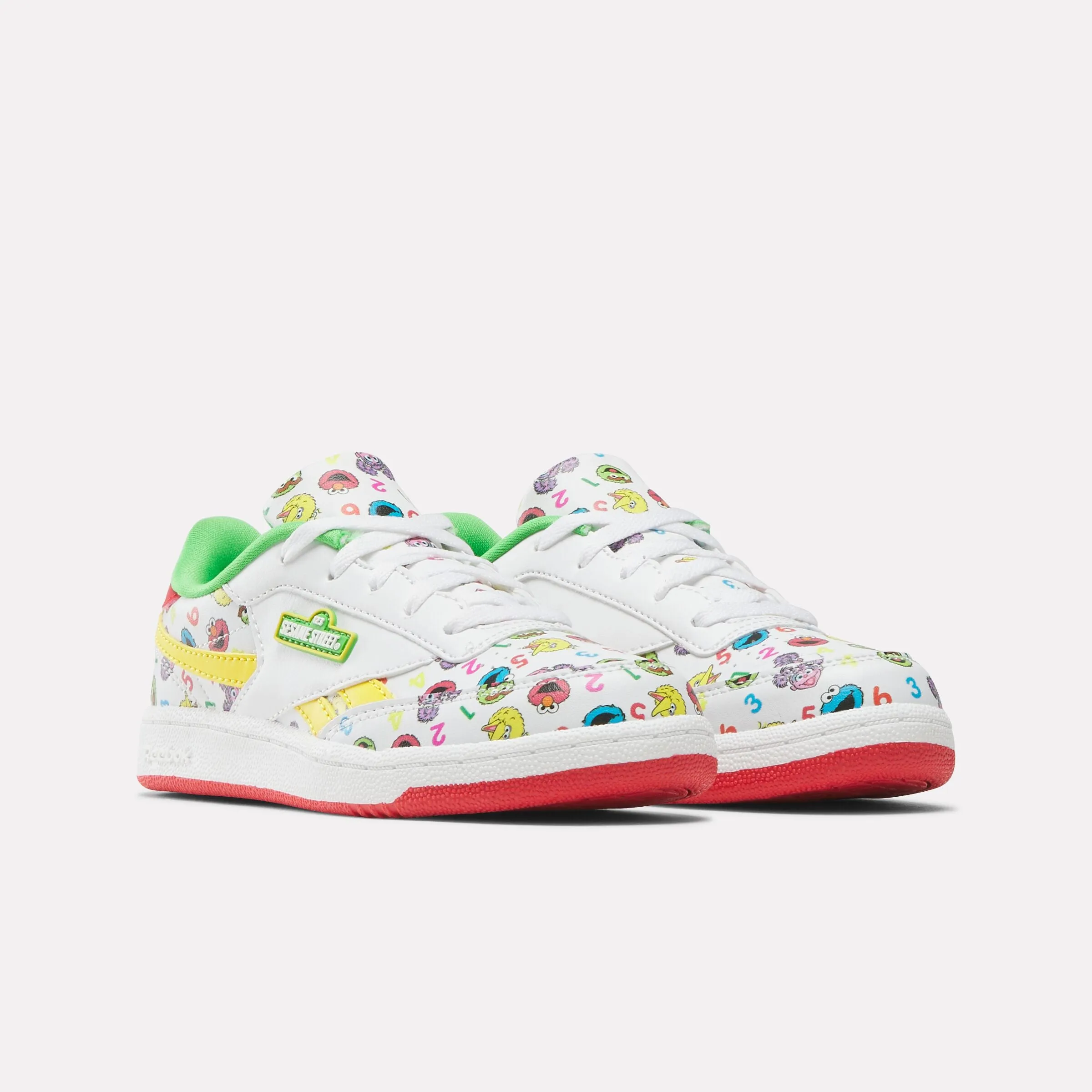 Reebok X Sesame Street Club C Revenge White/Green/Yellow