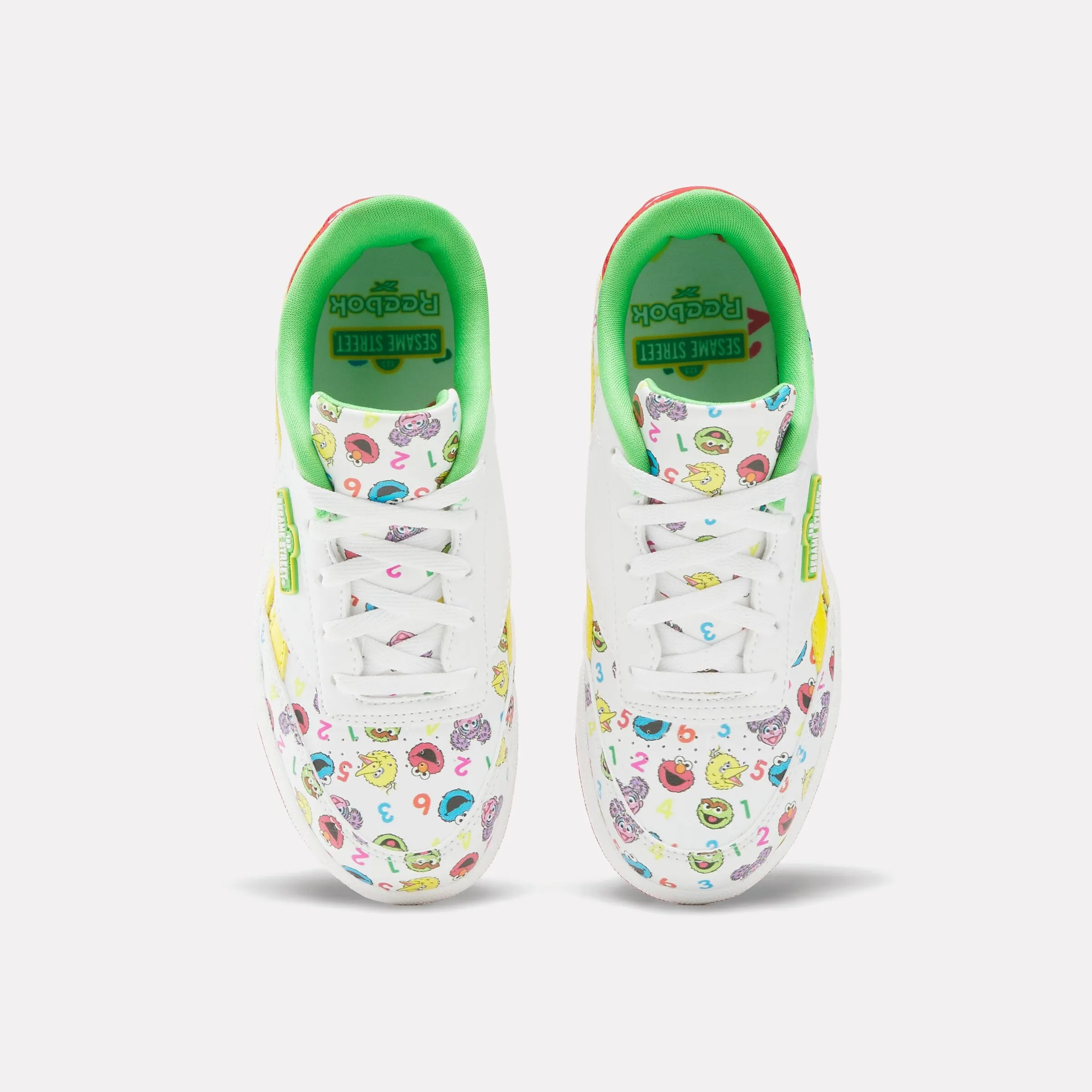 Reebok X Sesame Street Club C Revenge White/Green/Yellow