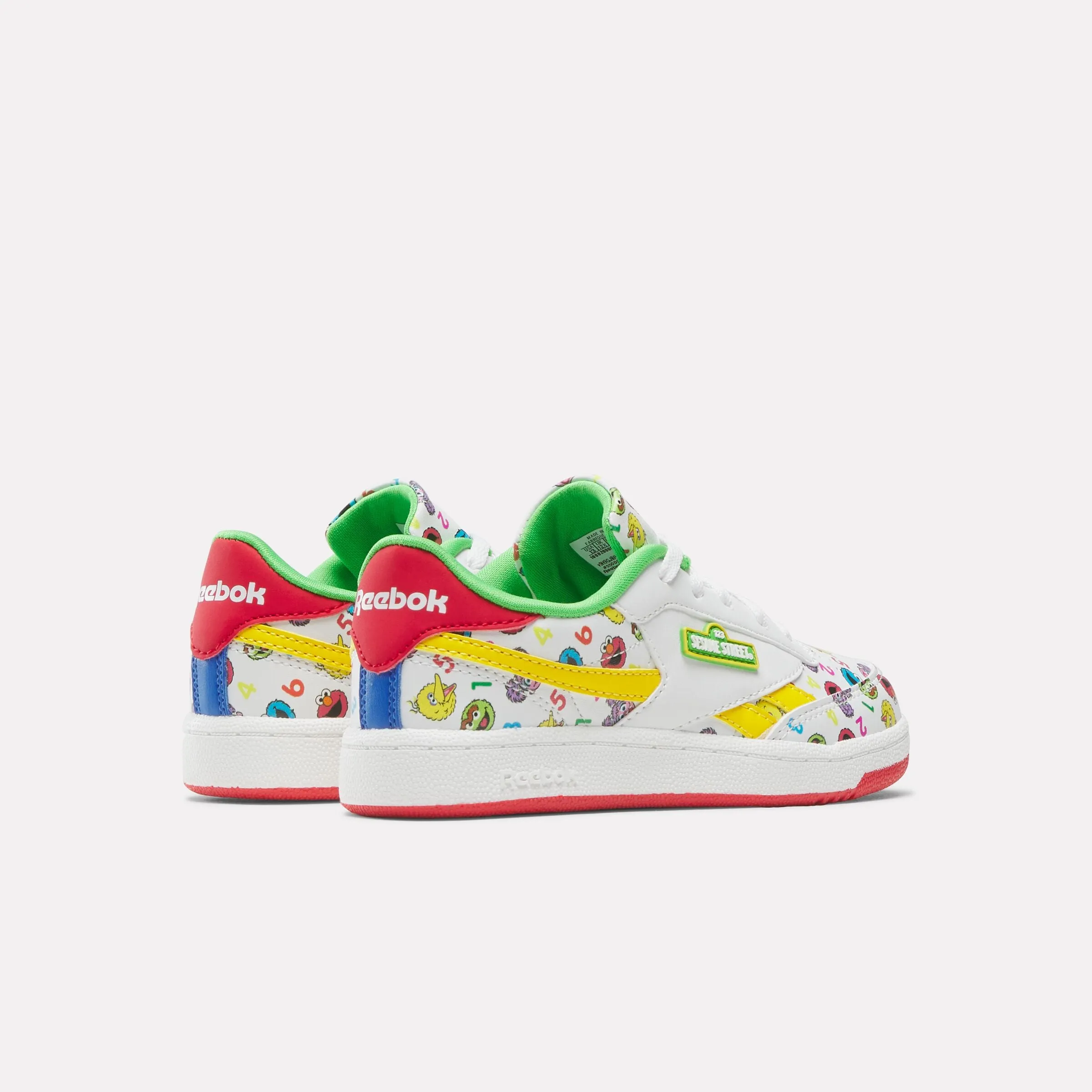 Reebok X Sesame Street Club C Revenge White/Green/Yellow