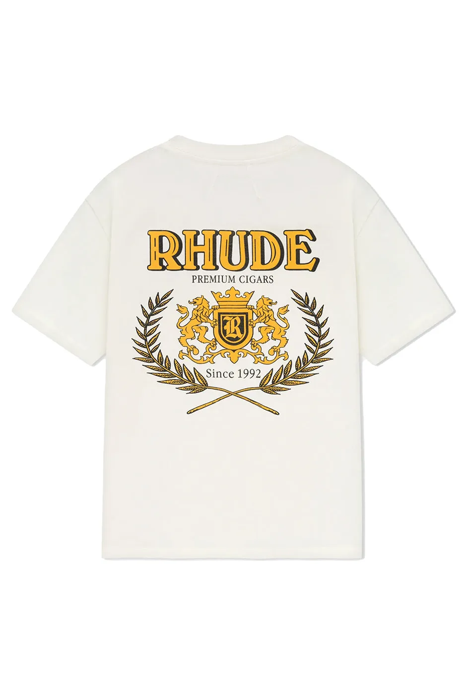 Rhude Cresta Cigar Tee 'Vintage White'