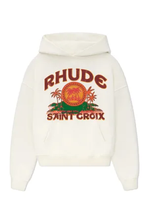 Rhude St. Croix Hoodie 'Vintage White'