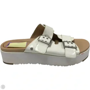 Sandals Designer By Ugg In White, Size: 10