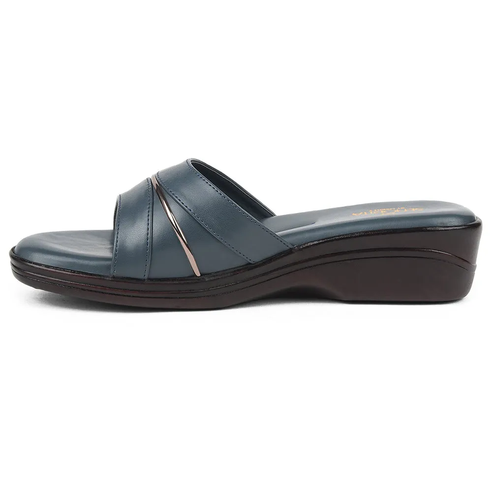 Senorita Blue Casual Sandal For Women LNF-3 By Liberty
