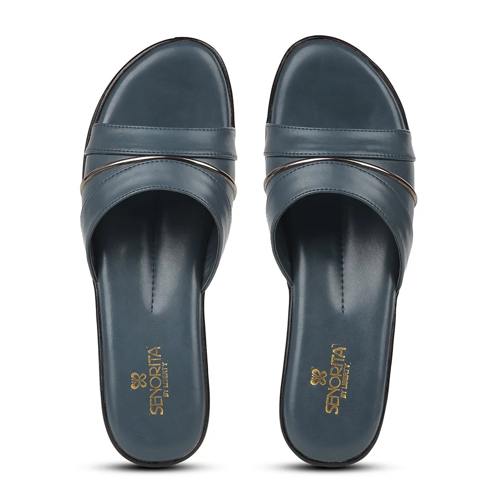 Senorita Blue Casual Sandal For Women LNF-3 By Liberty