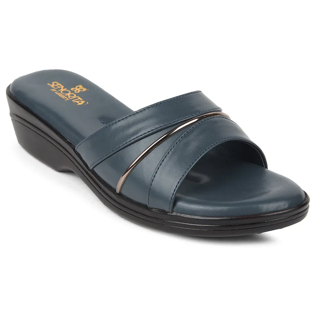 Senorita Blue Casual Sandal For Women LNF-3 By Liberty