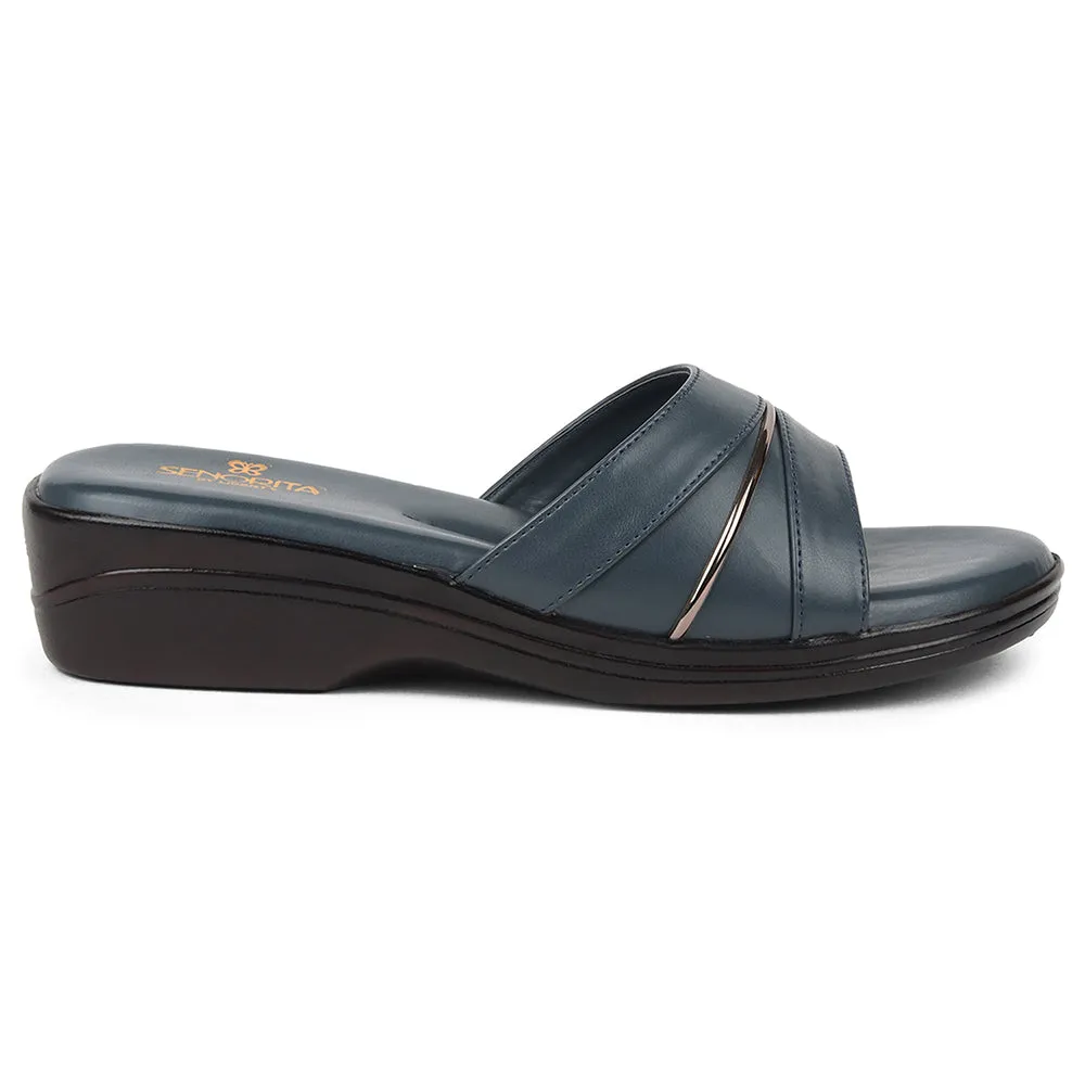 Senorita Blue Casual Sandal For Women LNF-3 By Liberty