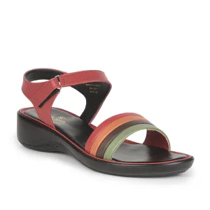 Senorita Casual (Red) Sandals For Women DZL-801 By Liberty