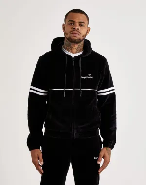 Sergio Tacchini Scopeto Zip-Up Velour Hoodie