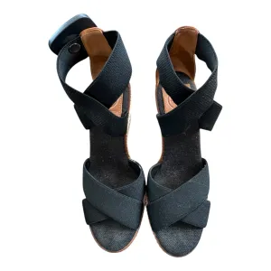 Shoes Designer By Tory Burch In Black & Tan, Size:6