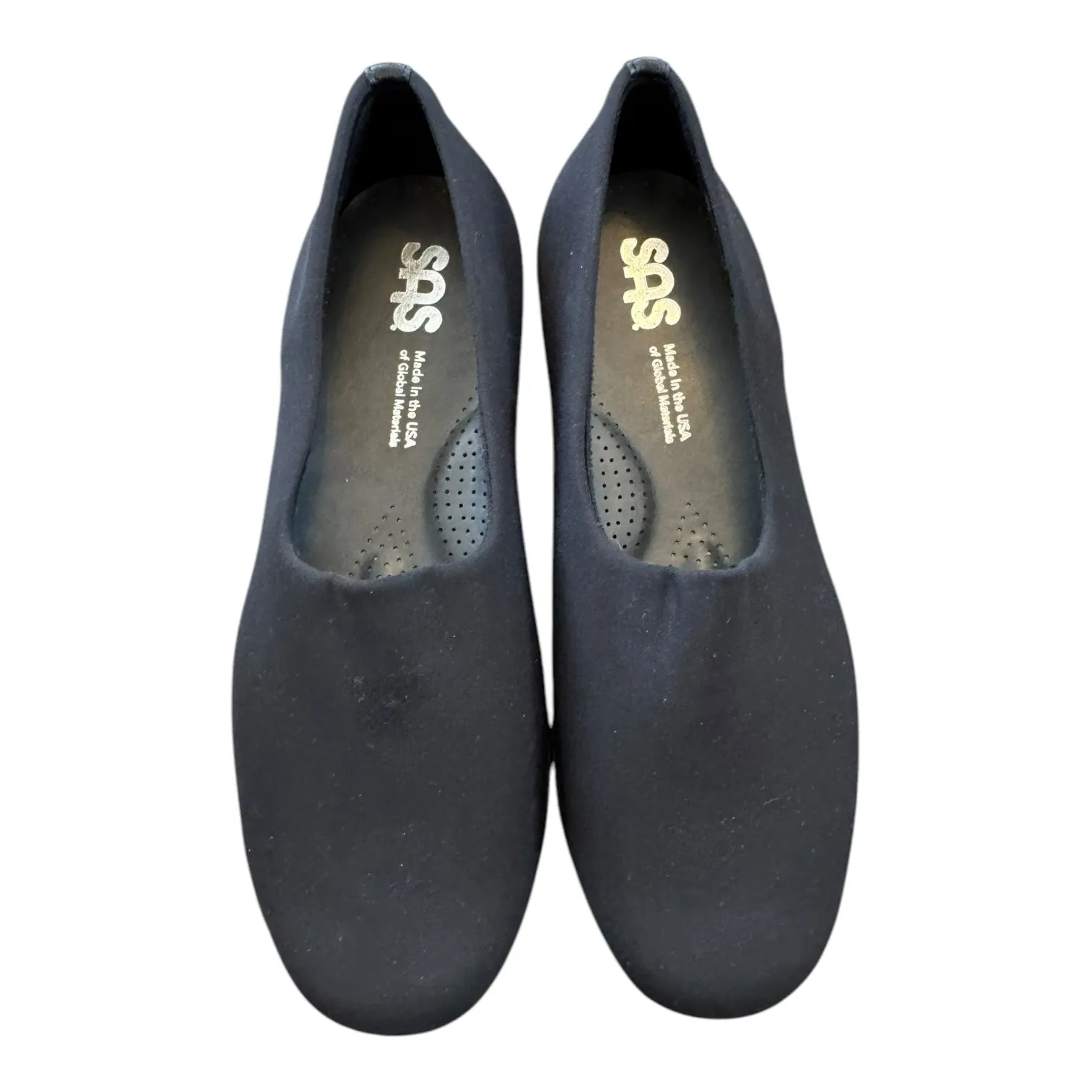 Shoes Flats By Sas In Black, Size:8