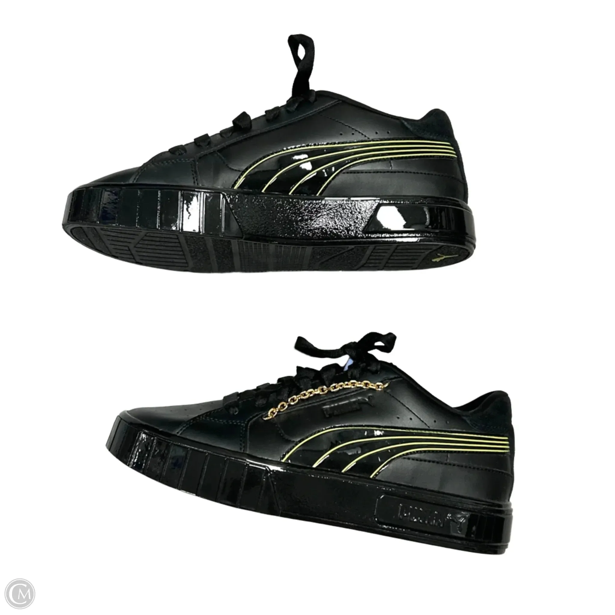 Shoes Sneakers By Puma In Black, Size: 10