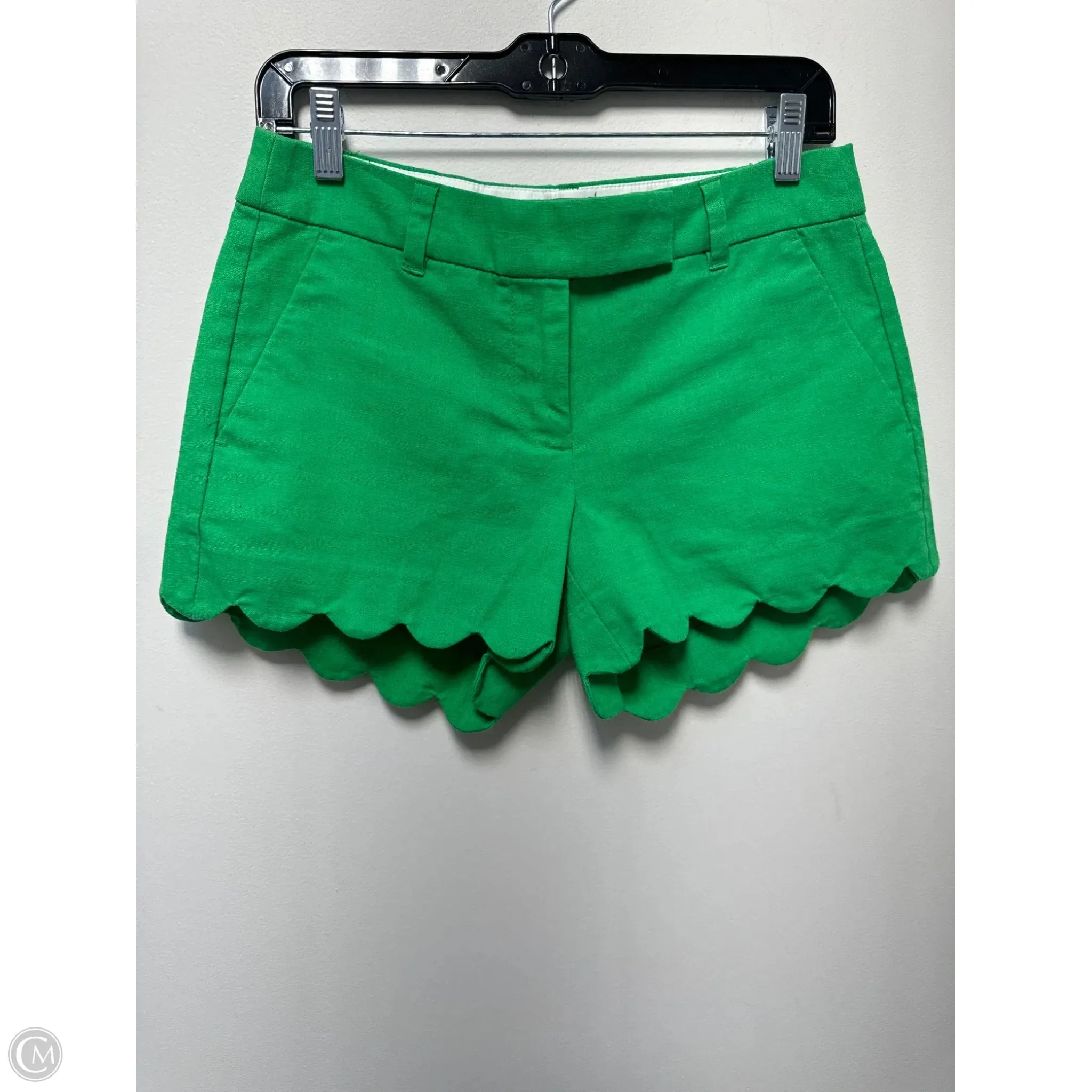Shorts By J. Crew In Green, Size: Xs