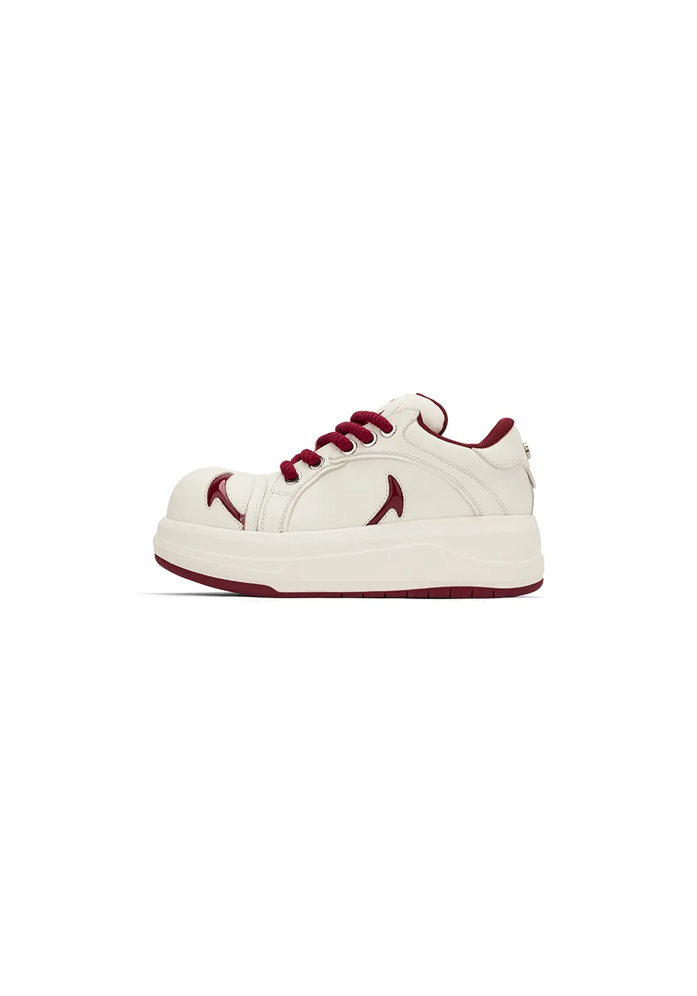 SMILEY丨Big Head Shoes Series-White/Red