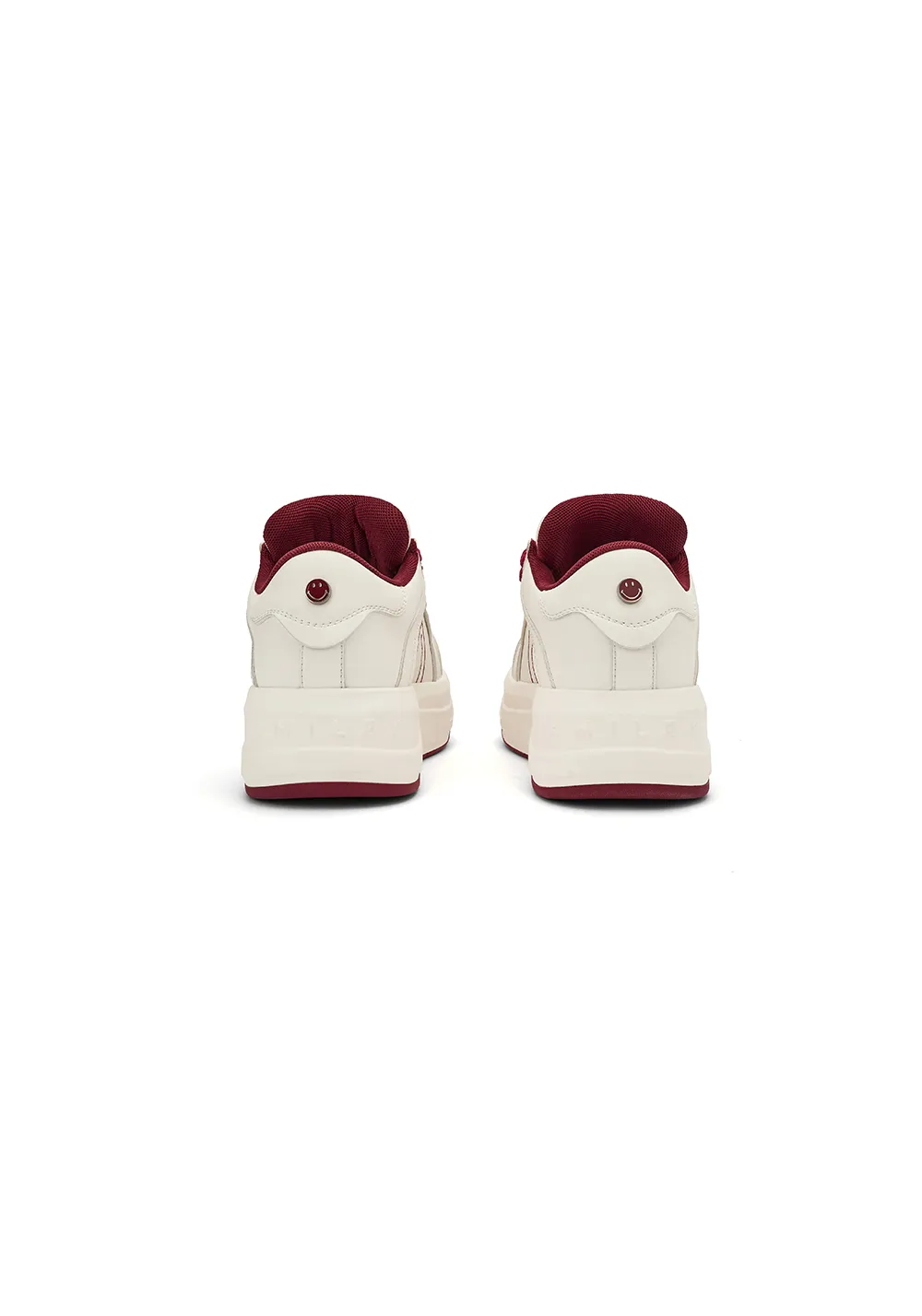 SMILEY丨Big Head Shoes Series-White/Red