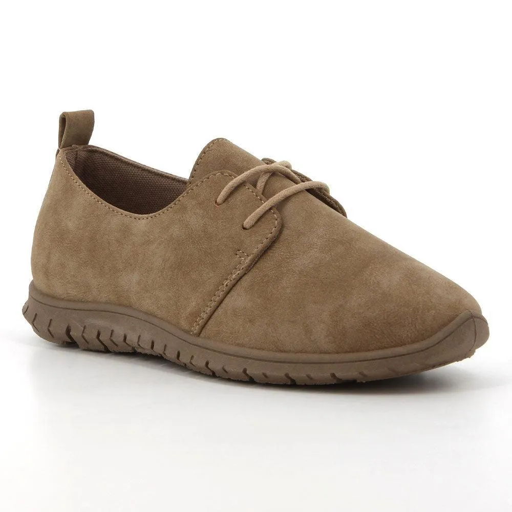Soft Style by Hush Puppy Narissa Nubuck Sneaker - Taupe