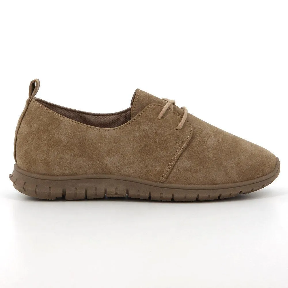 Soft Style by Hush Puppy Narissa Nubuck Sneaker - Taupe