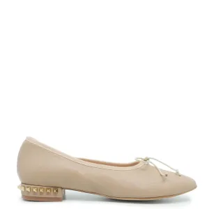 Spain Co Skin Studded Flat