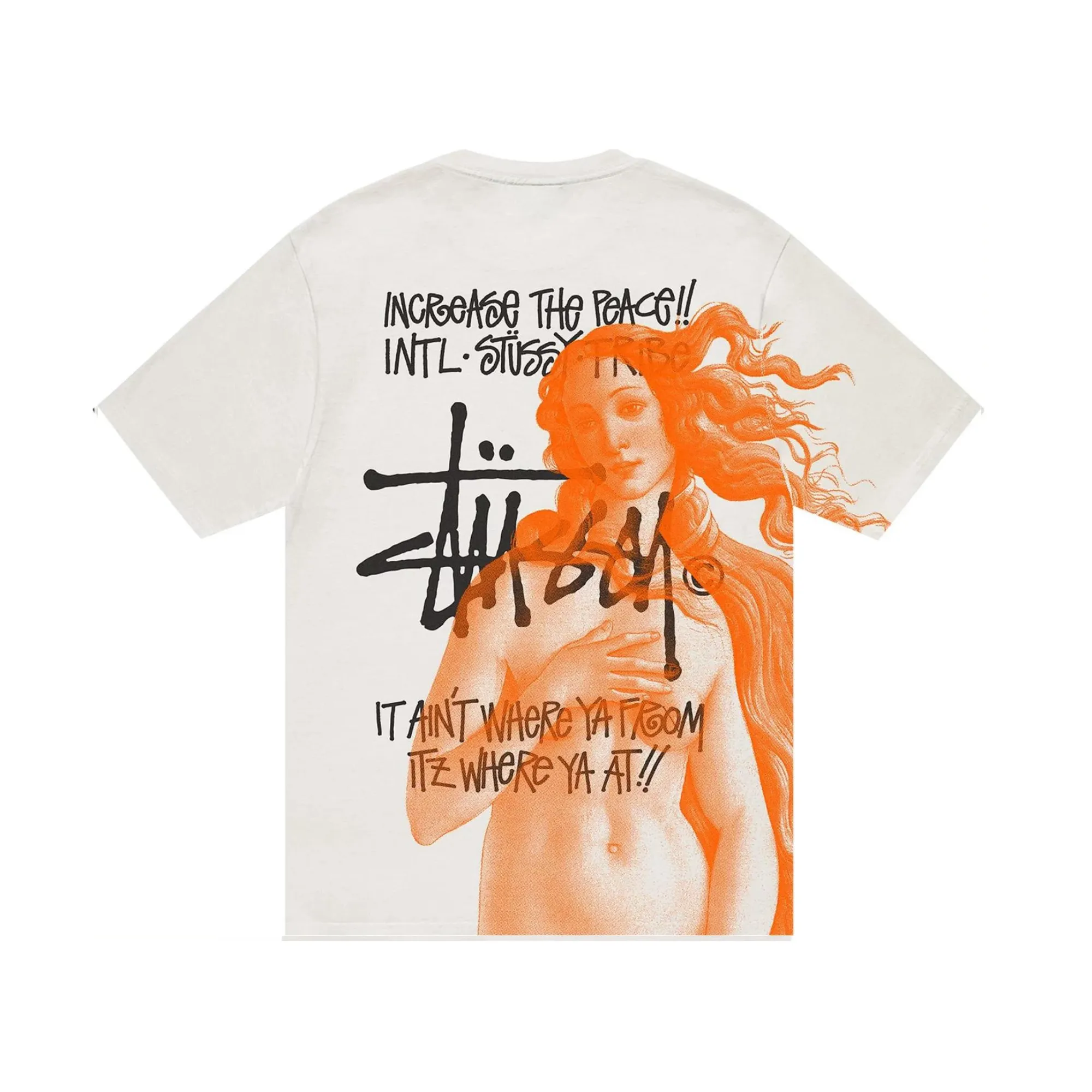 Stüssy Ist Venus Pigment Dyed T-shirt Natural