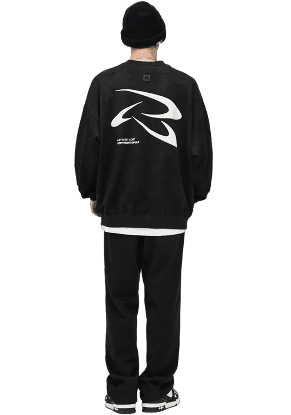 Suede Frisbee Sweatshirt