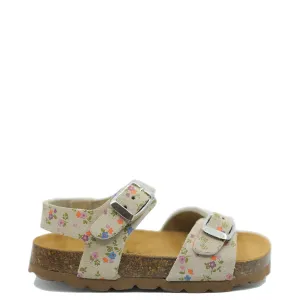 Tocoto Floral Buckle Sandal