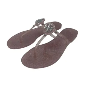 Tory Burch Mini Miller Jelly Designer Sandals, Size: 8