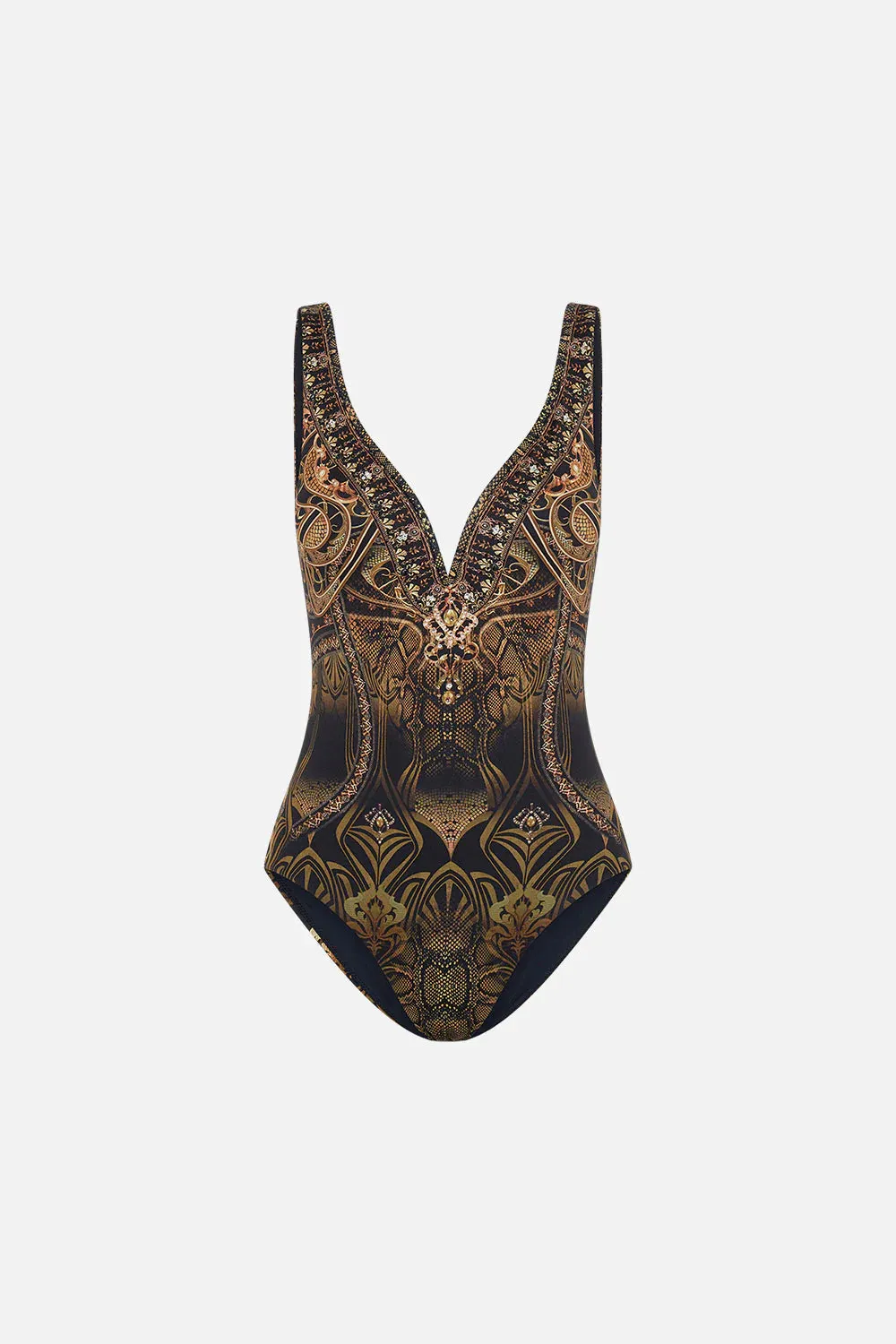 V Wire One Piece - Nouveau Noir