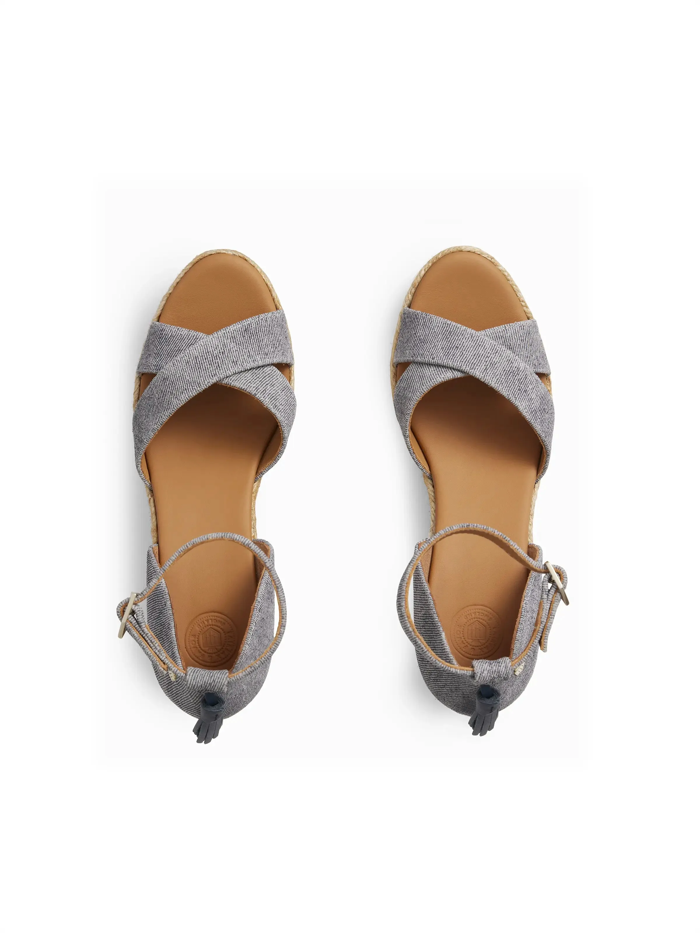 Valencia Mid Wedge - Denim Suede